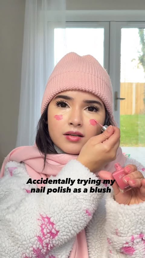 Instagram post by @makeupalleybyaqsa for Wishtrend. Caption reads: [...] in cloverclub 💕🌸 
you can also get it on....