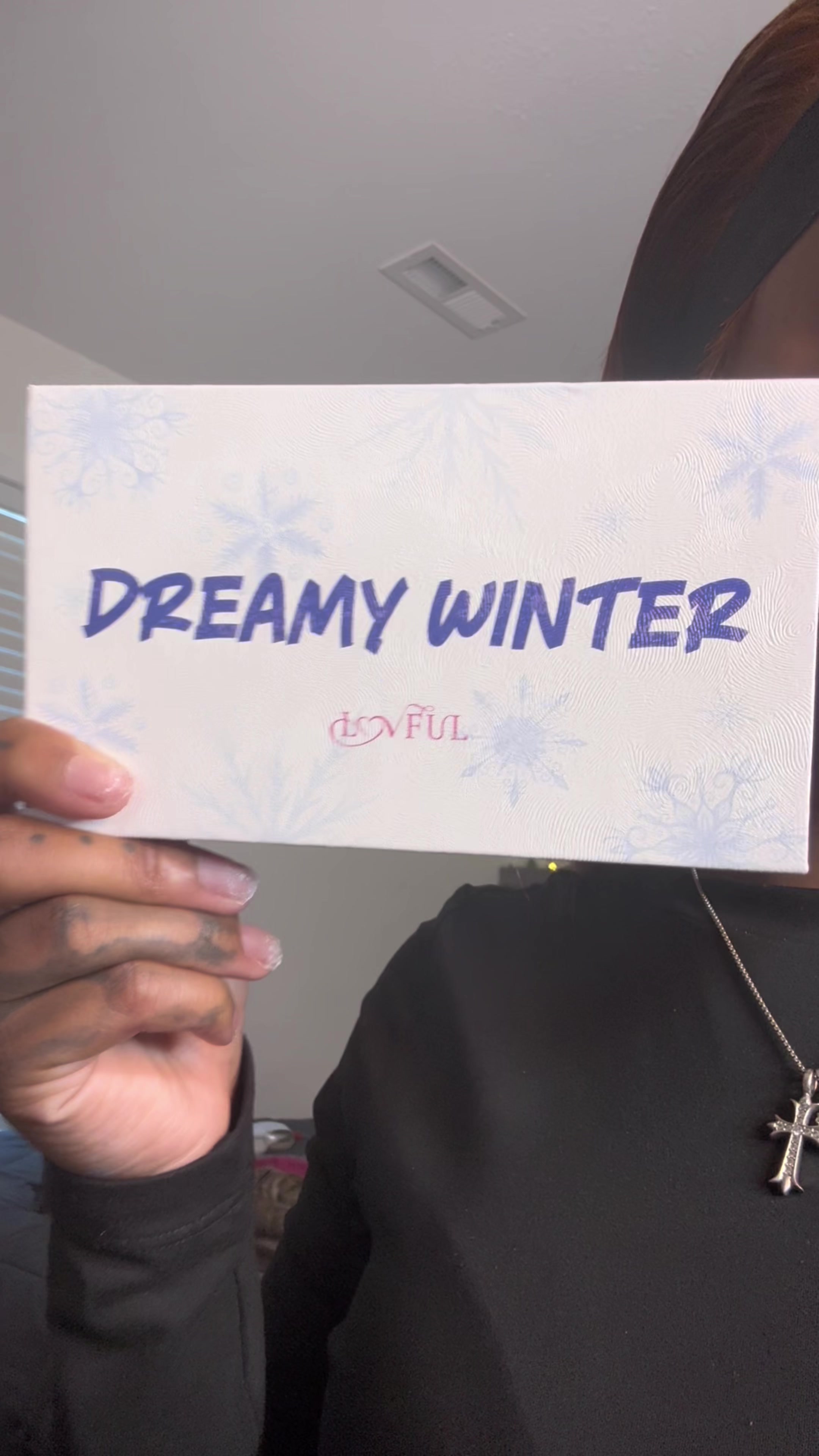 TikTok post by @iamnanikay for LOVFUL. Caption reads: Very cute! @lovful store  #lovfulnails #fyp #viral....