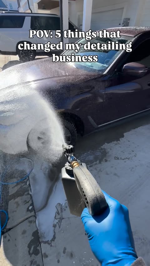 Instagram post by @a1qualitydetailing757 for Jobber. Caption reads: [...] and separates you from everyone else. 4.....