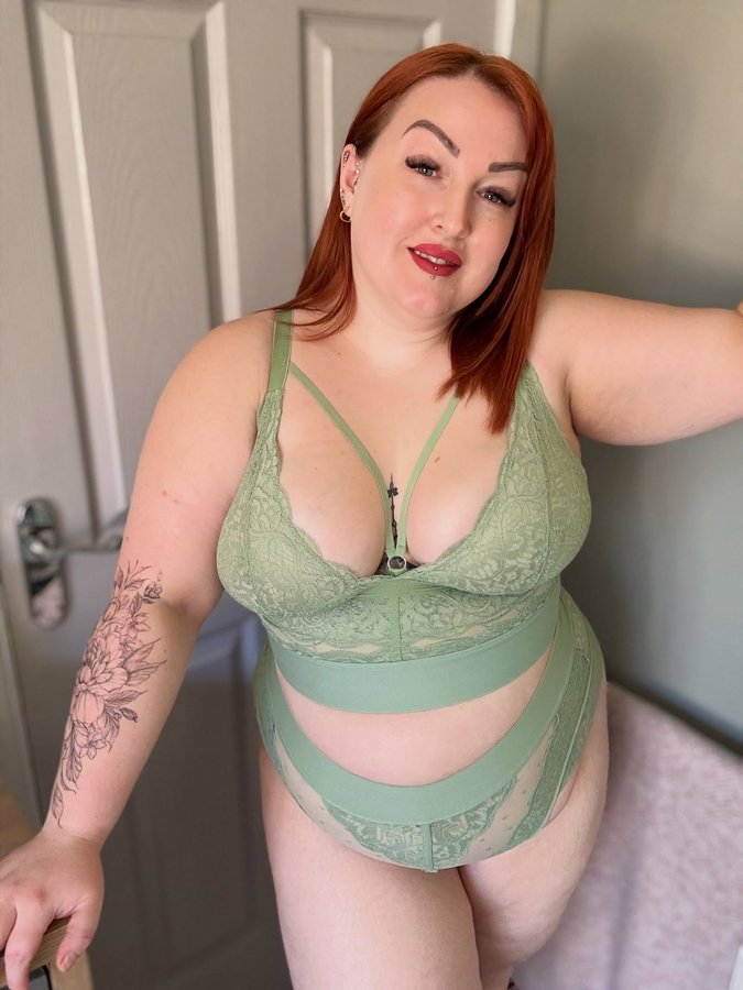 Instagram post by @curvy_crazy_cute for Tutti Rouge. Caption reads: Gentle reminder: You are enough……not tomorrow, not....