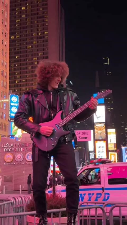 Instagram post by @the_ferdzh for ENYA MUSIC. Caption reads: [...] Enter Sandman by Metallica 🎸🤘 on my....