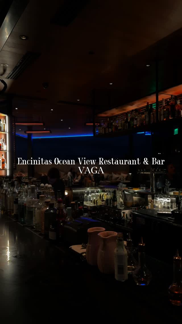 Instagram post by @laladoghmi for Visit California. Caption reads: ✨ Coastal flavors with a modern twist — dining at....