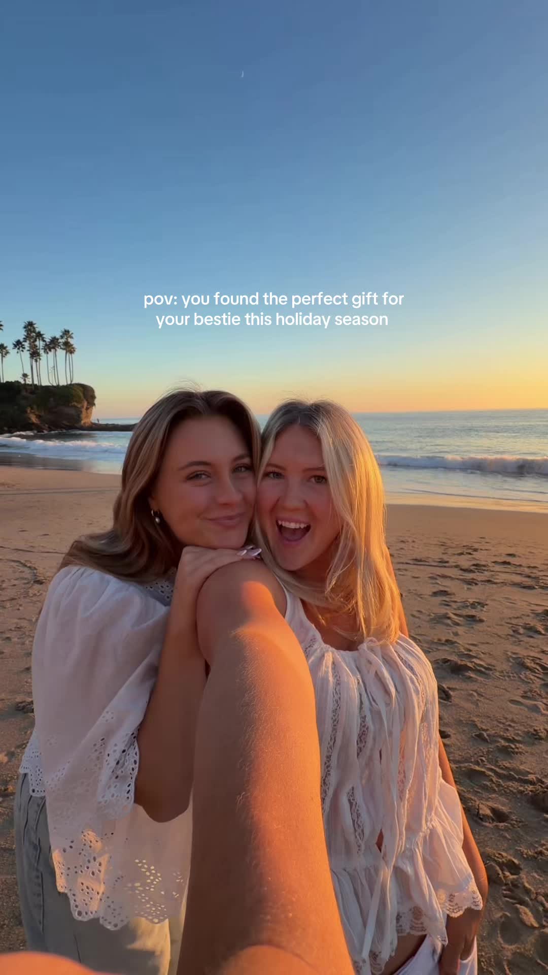 TikTok post by @adigraceeeee for Clean Beauty. Caption reads: Your sign to get your bestie @Clean Reserve this....