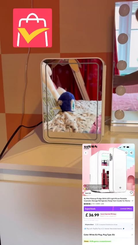 Instagram post by @aggielang for AliExpress. Caption reads: Ad| @aliexpressuk 
Kick off 2026 with the....