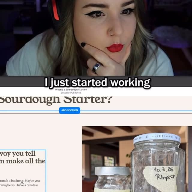 Instagram post by @missrage for Squarespace. Caption reads: [...] website has risen! Built it on @squarespace....