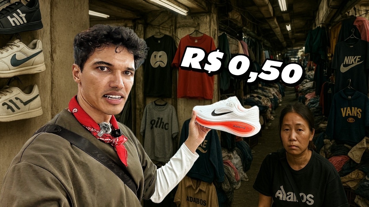 YouTube post by @DiegoCostalonga for Revolut. Caption reads: This is the secret of Chinese counterfeiting..