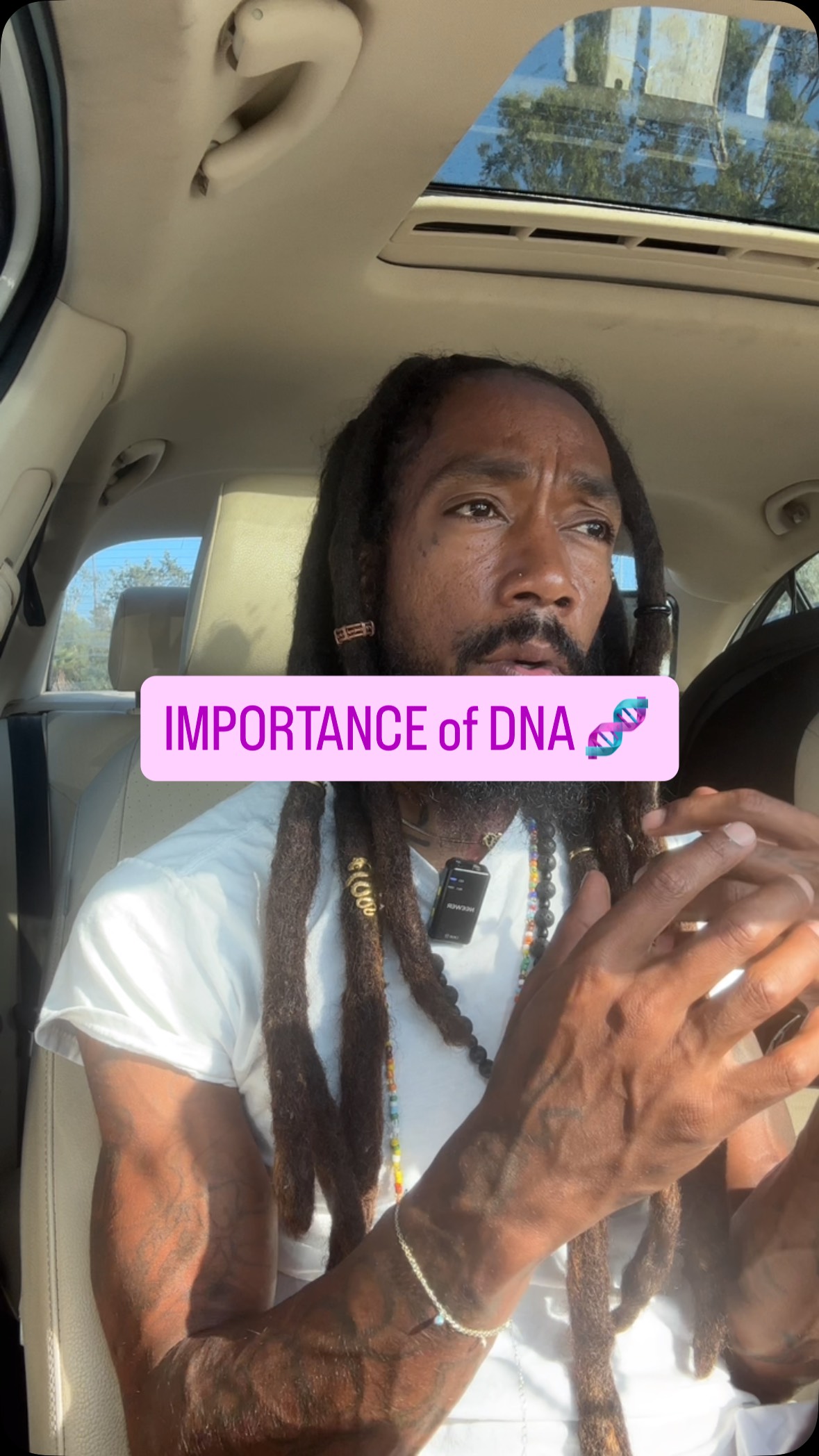 Instagram post by @asotayo_ for Ancestry. Caption reads: i’m standing on this one. Do the work fam. At this....