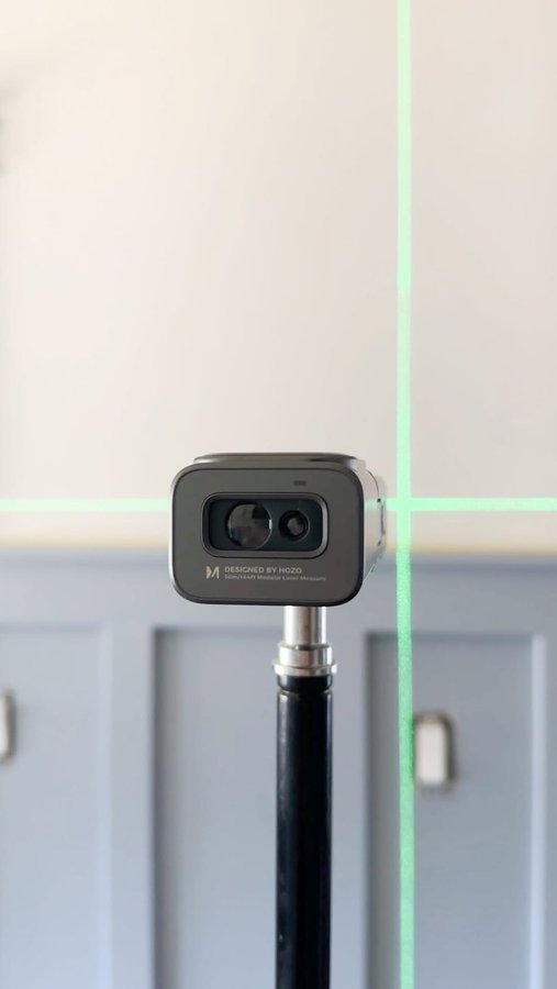 Instagram post by @the.rhino.home for HOZO Design. Caption reads: Name a cooler DIY gadget… I’ll wait! 🤩 The M-CUBE....