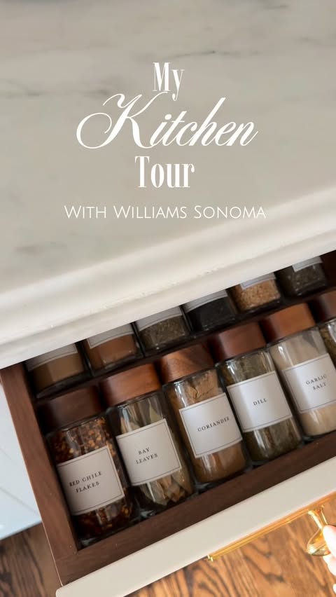 Instagram post by @thesoutherngail for Williams Sonoma. Caption reads: [...] all from my favorite retailer....