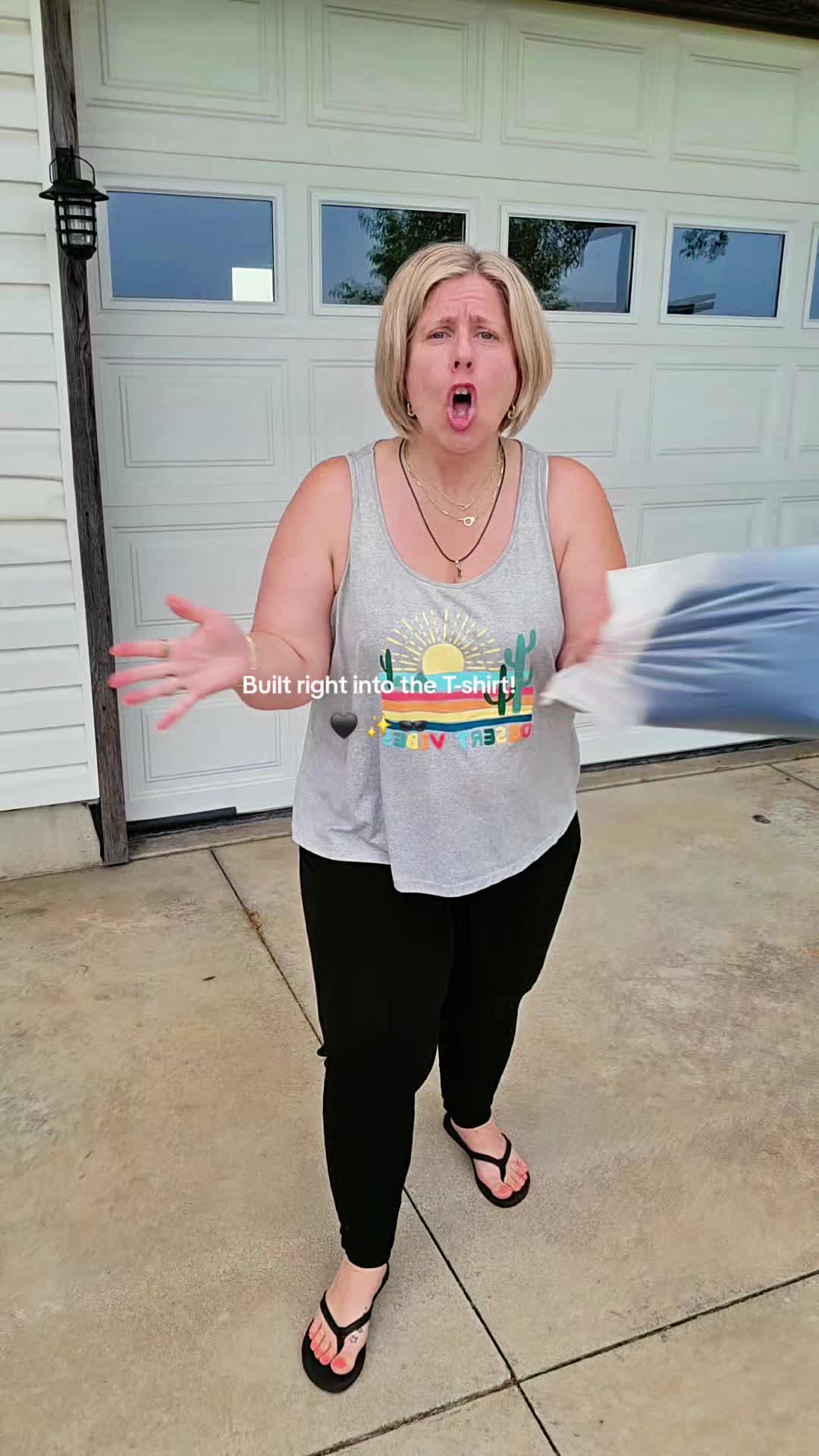TikTok post by @palletmom79 for Klassy Network. Caption reads: @Klassy Network #builtinbratop #builtinbra [...].