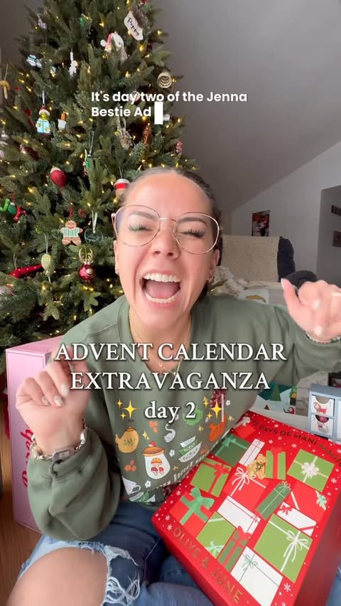 Instagram post by @jenna_bariatricbestie for Bonne Maman. Caption reads: [...] #vlogmas @nespressousa @oliveandjune....