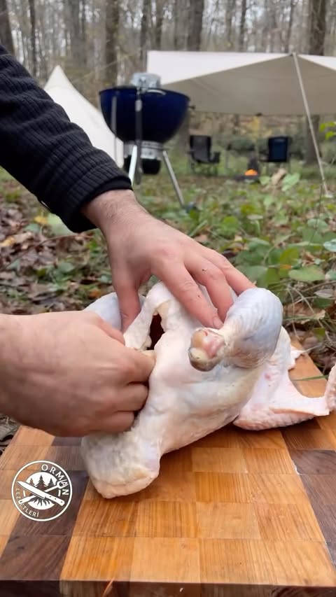 Instagram post by @orman_lezzetleri for Weber BBQ Türkiye. Caption reads: @weberbbqturkey işbirliği ile bütün hindi ziyafeti....