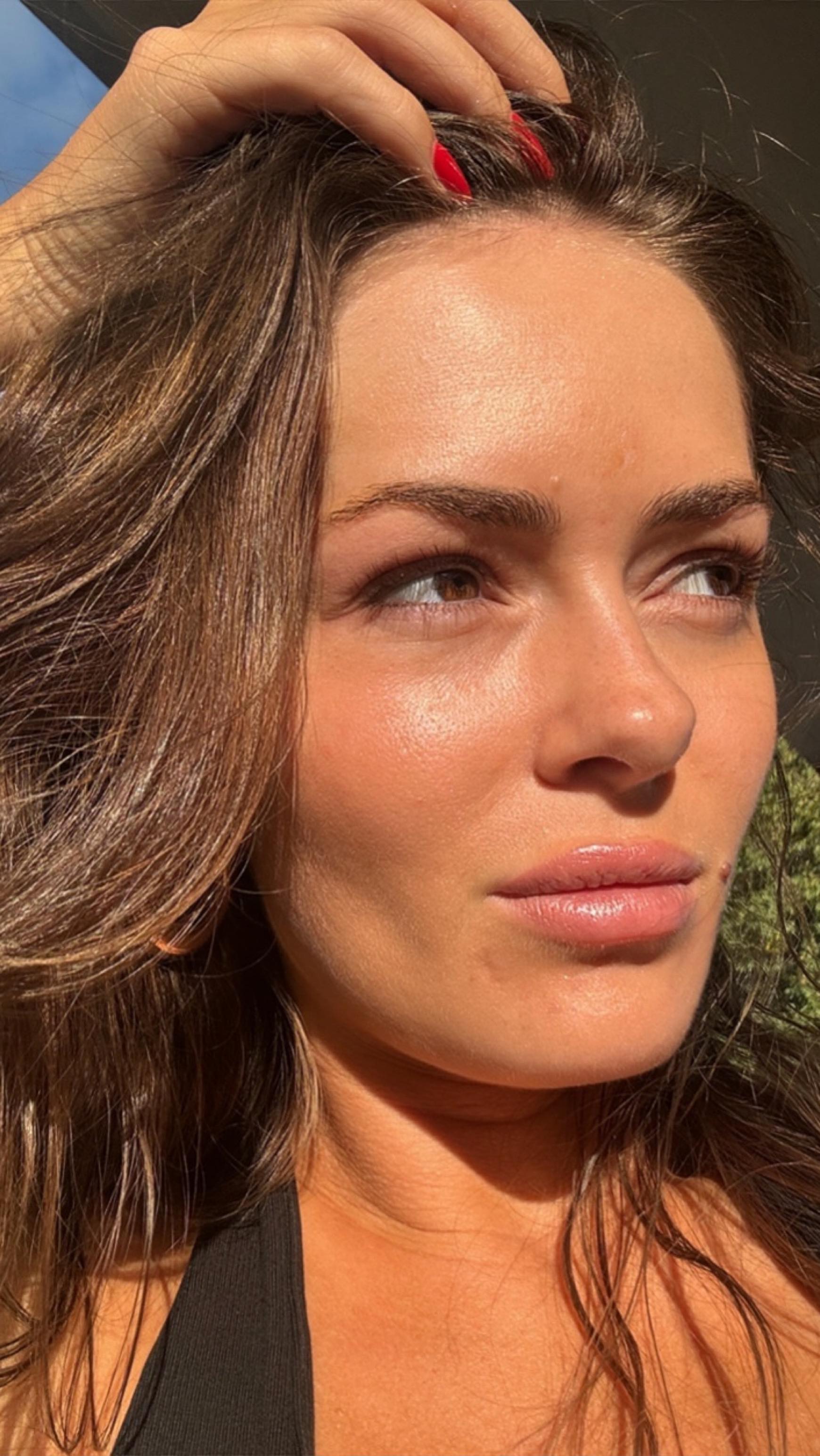 Instagram post by @melissatattam for Max Factor. Caption reads: Obsessed. Wearing shade hazel @maxfactor....