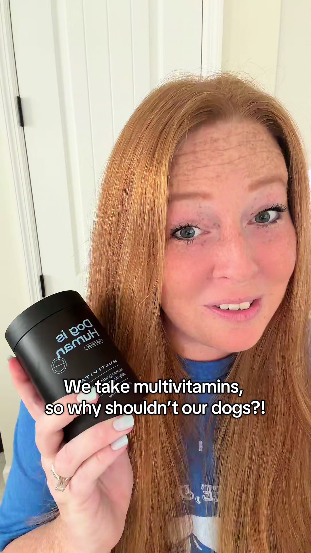 TikTok post by @bweaver344 for Dog is Human. Caption reads: [...] why shouldn’t our dogs?! 🐶✨ Dog Is Human....