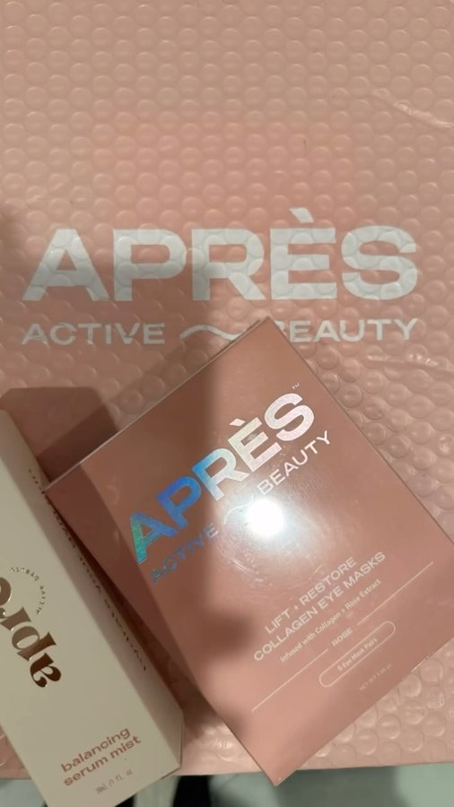 Instagram post by @billionairesrowattorneymommy for Après Beauty. Caption reads: LOVE PARTNERING WITH @apresbeauty USE MY CODE....