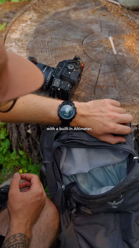 Instagram post by @keeganjasper for Suunto. Caption reads: The Brand New @Suunto Core 2 is the best companion....