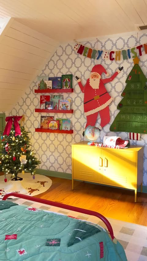 Instagram post by @homeinthehemlocks for West Elm. Caption reads: [...] feel extra magic 🎄🎅 Huge thanks to....