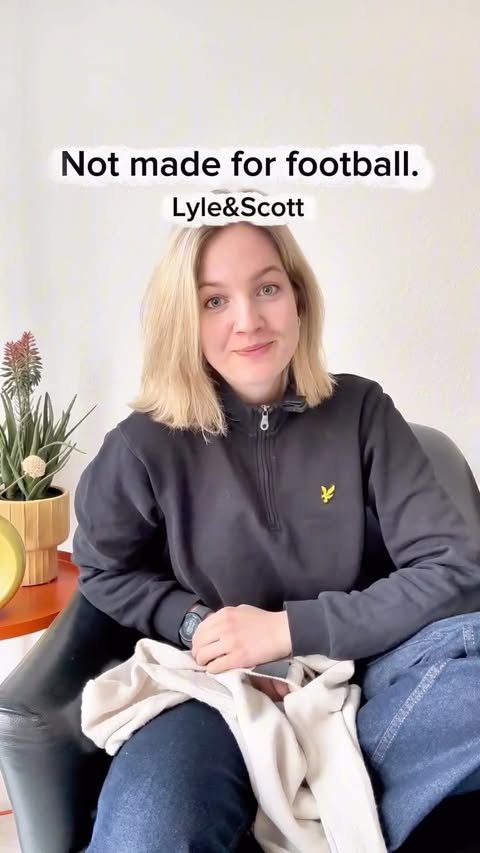 Instagram post by @casual_attitudes for Lyle & Scott. Caption reads: [...] Founded in 1874 in Hawick, Scotland, Lyle &....