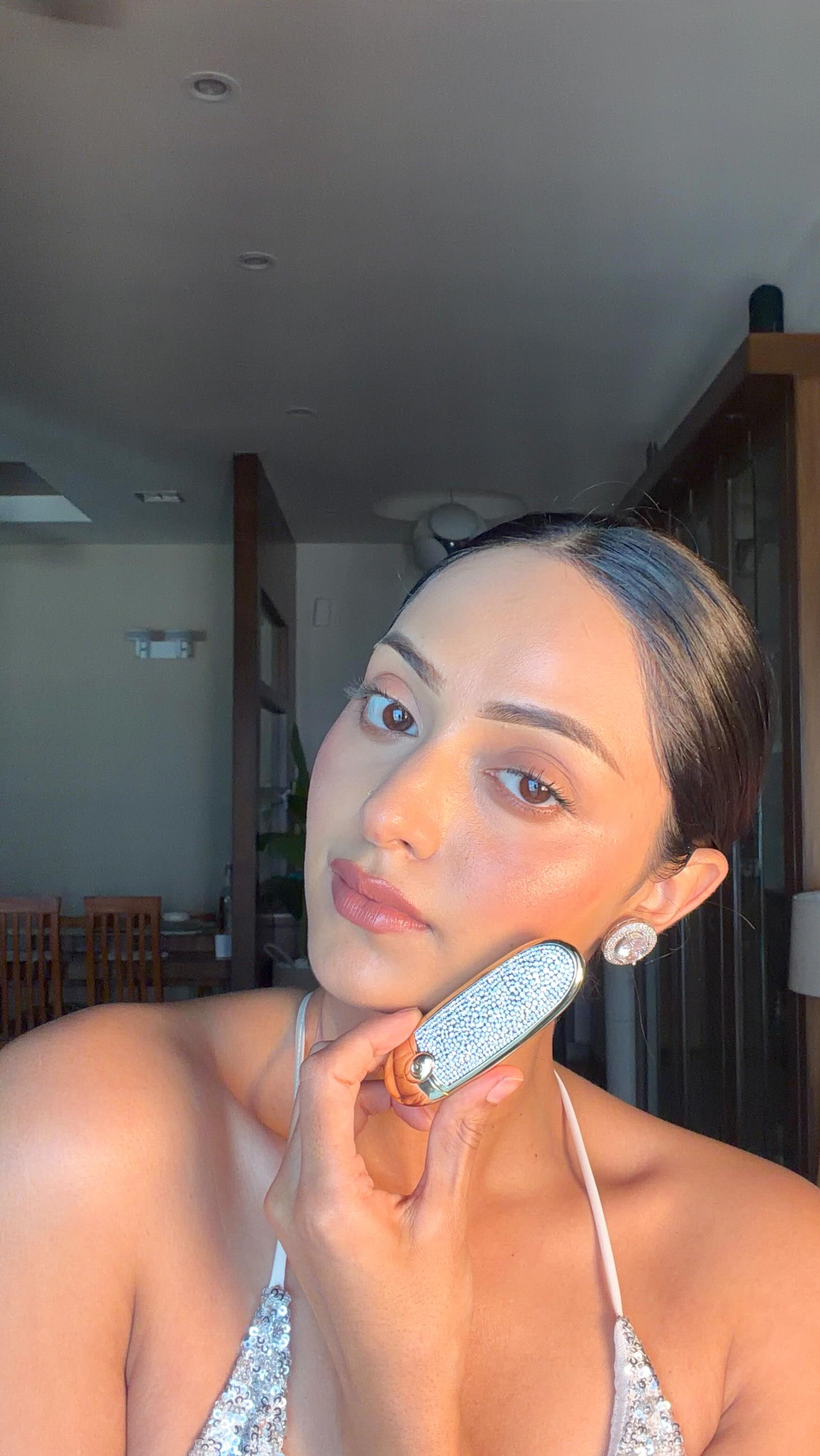 Instagram post by @shivaniduggall for Guerlain. Caption reads: Comment 🤍 for links 
.
.
#explore #reels....