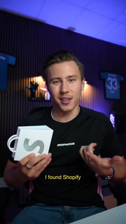 Instagram post by @moderngoalkeeping for Shopify. Caption reads: [...] to Real Business 🧤 Start selling on....