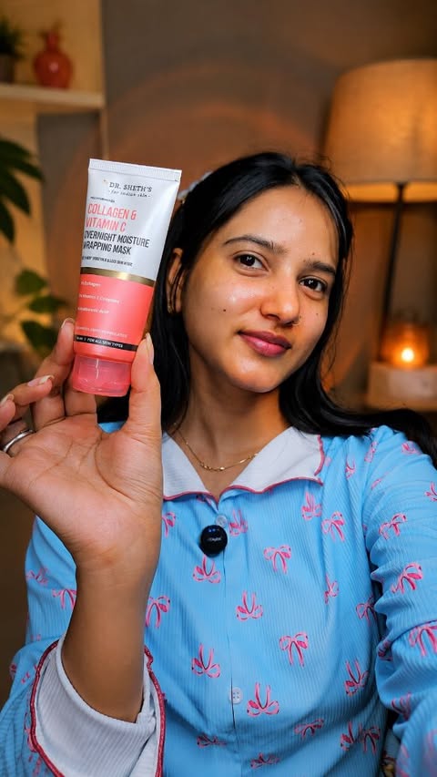 Instagram post by @shine_onn_girl for Dr Sheths. Caption reads: [...] SkincareReels ,BeautyCreator #DrSheths....