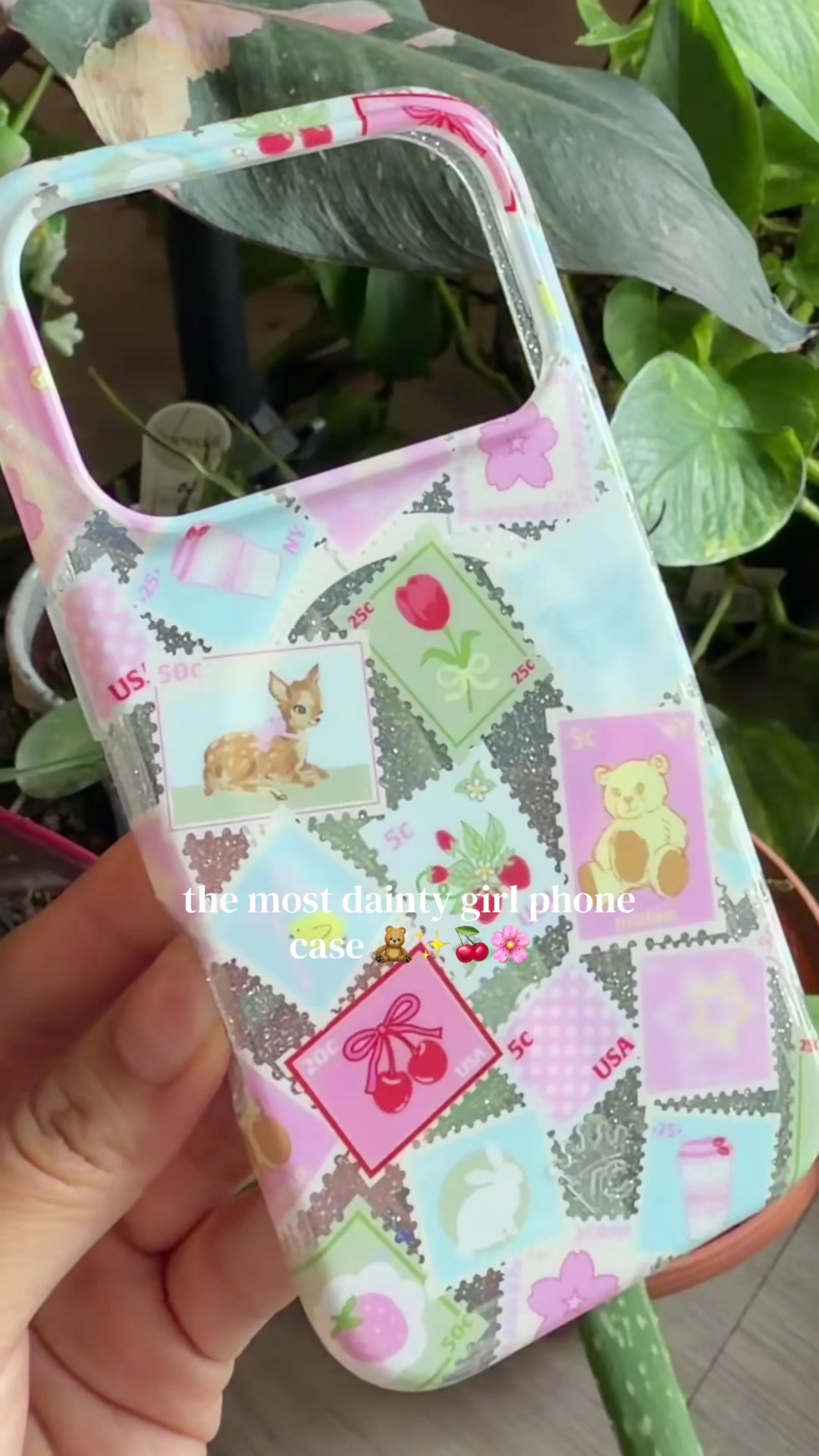 TikTok post by @litzyesproman7 for VELVET CAVIAR. Caption reads: [...] prettiest and most whimsical case 💫....