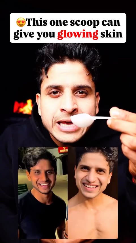 Instagram post by @sidfitlife for HK Vitals. Caption reads: [...] kam — saath hi hair fall control....