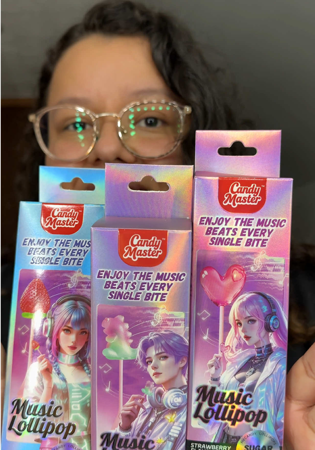 TikTok post by @lesslyyyyyyyyy22 for Happy Global Choice. Caption reads: Paletas musicales #musiclollipop....