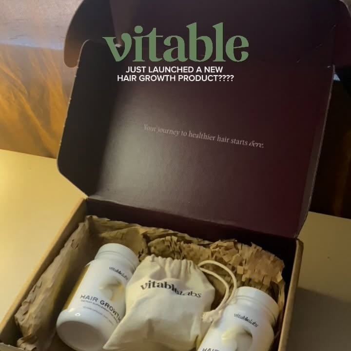 Instagram post by @bernniceeee for Vitable. Caption reads: l've trusted @vitablevitamins for a while, and....