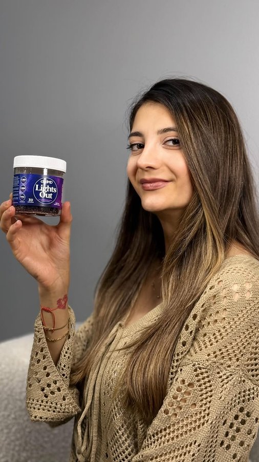 Instagram post by @theaydasdiary for cbdMD. Caption reads: Unwind, relax, and drift into restful sleep with....