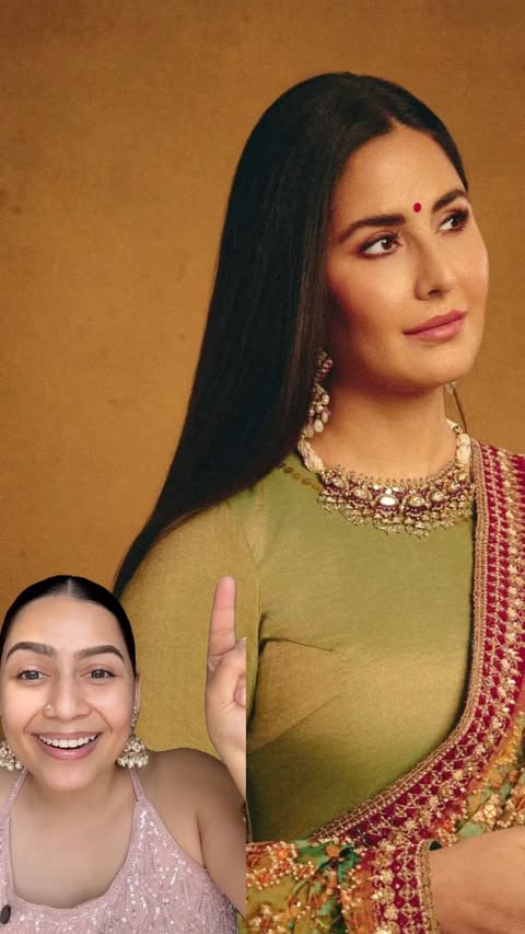 Instagram post by @ritu.singh27 for Kay Beauty. Caption reads: [...] (festive look, katrina kaif makeup, kay....