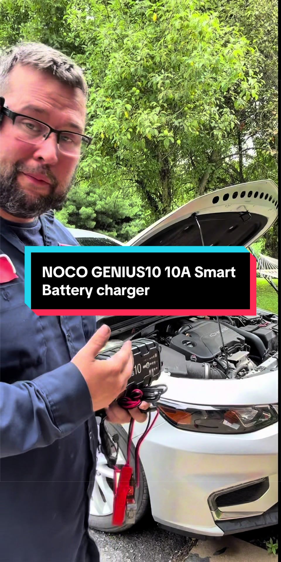 TikTok post by @diesel_2124 for Noco. Caption reads: [...] your batteries charged and ready with the....
