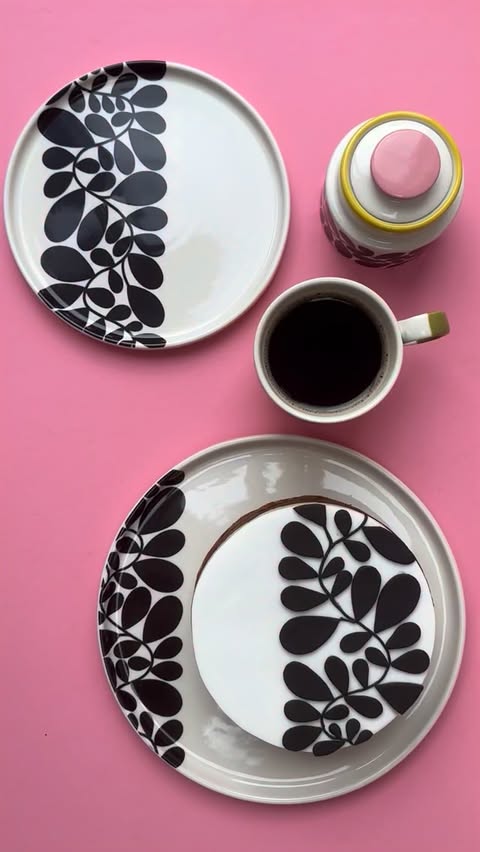 Instagram post by @frances_quinn for Orla Kiely. Caption reads: [...] loved the bold, graphic designs of....