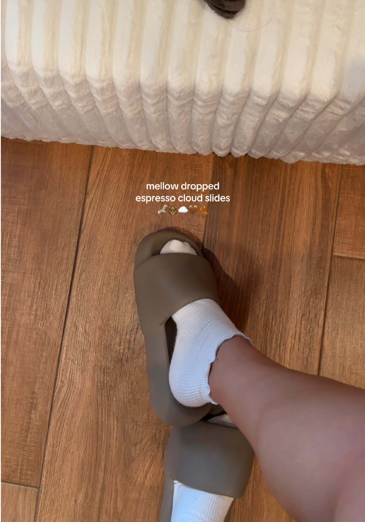 TikTok post by @heidixisabel for Mellow Sleep. Caption reads: mellow slides ☁️🤎 @Mellow Sleep....