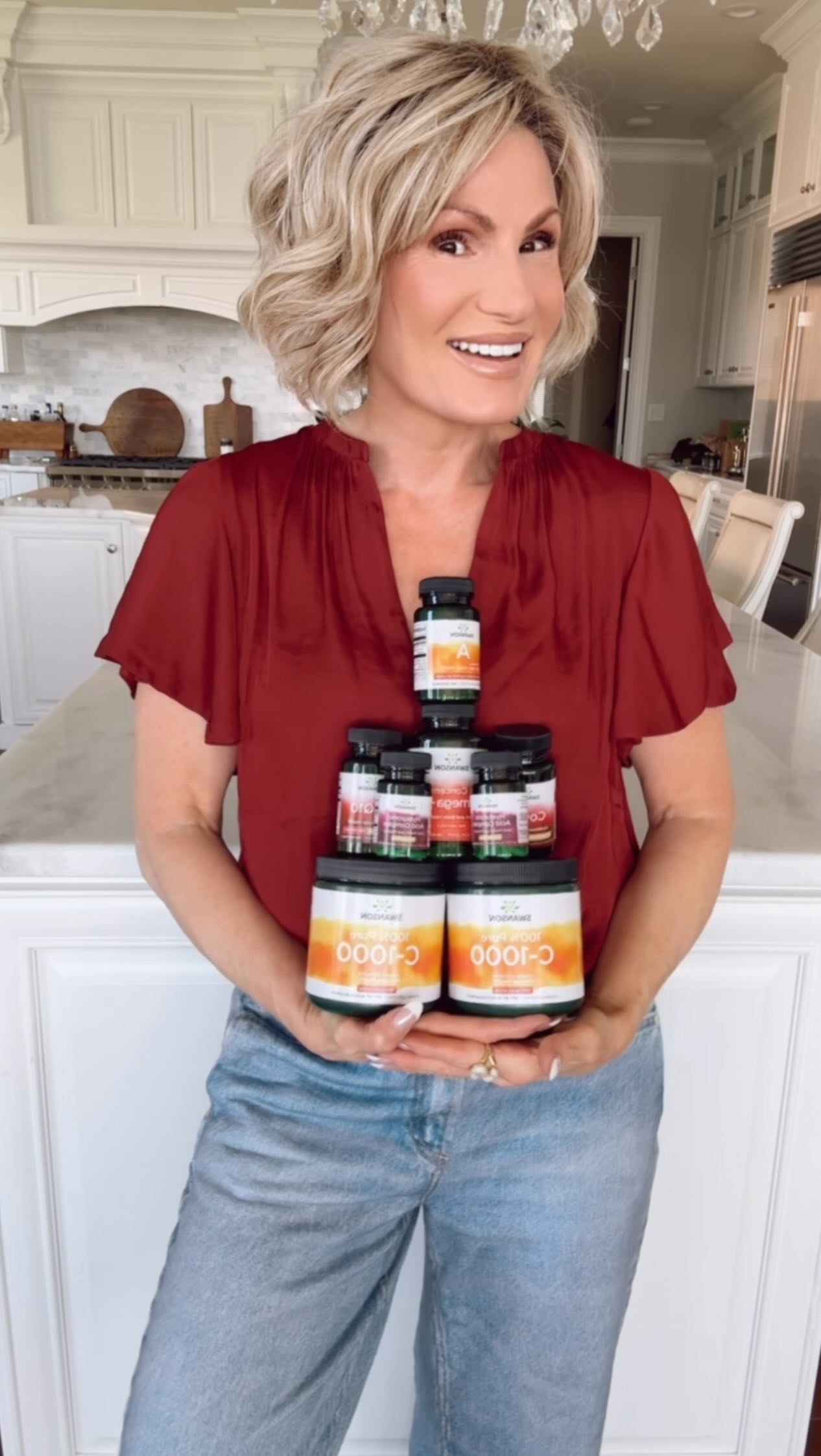 Instagram post by @oysterstopearls for Swanson Health. Caption reads: ☀️ GIVEAWAY TIME ☀️

We’re giving back to this....