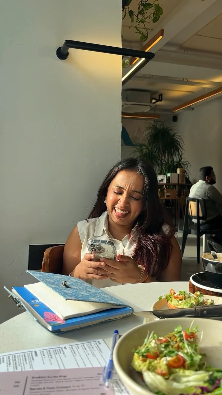 Instagram post by @gopali_ for Croma. Caption reads: *Tell me your favourite part of the day.

My....