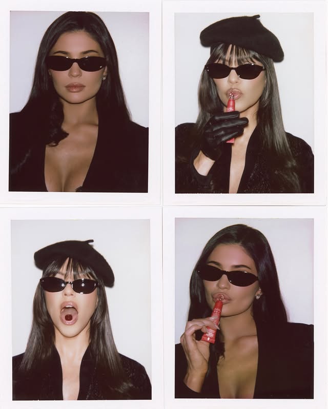 Instagram post by @kourtneykardash for Lemme. Caption reads: [...] with my valentine @kourtneykardash for....