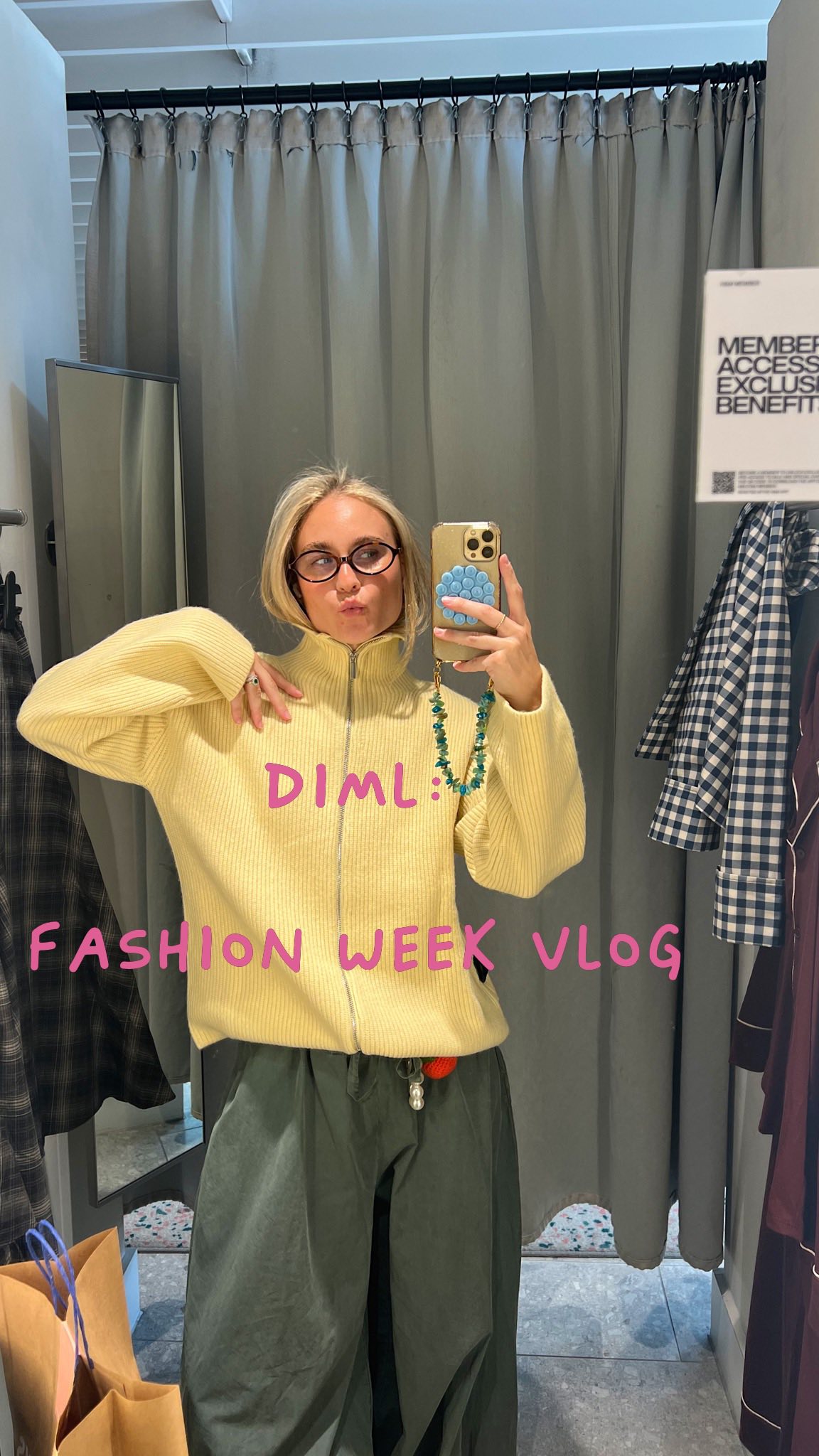 Instagram post by @elinorcharlotte for Jewells. Caption reads: [...] you so much @glassworkslondon and....