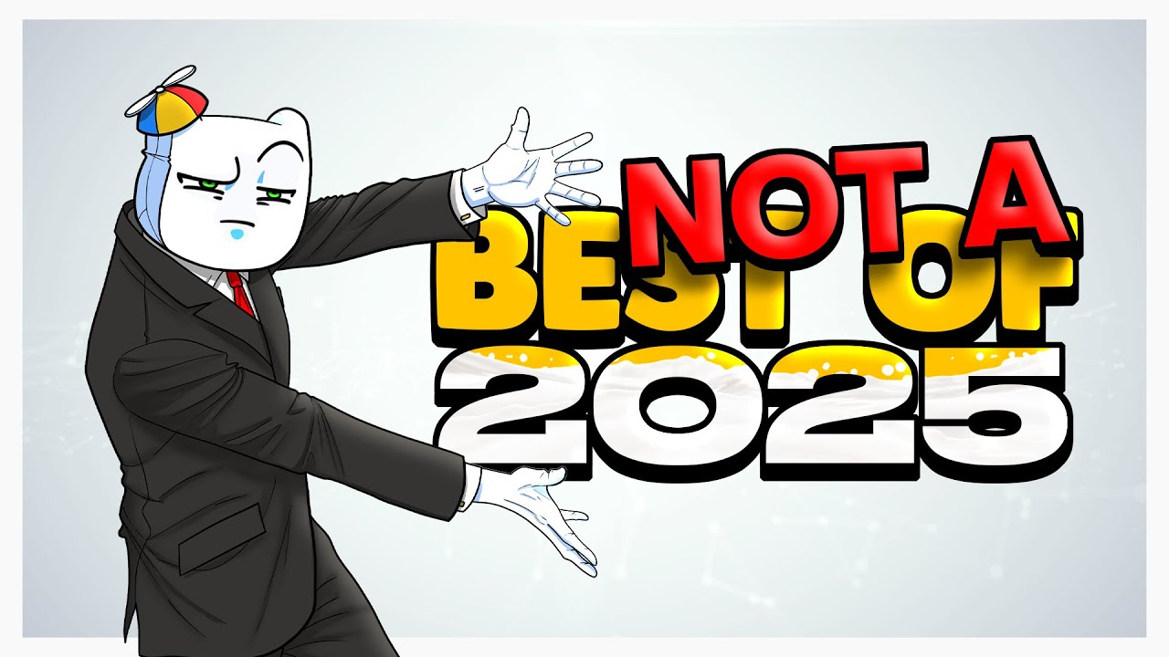 YouTube post by @SMii7Y for Shutterstock. Caption reads: This video is NOT a BEST OF 2025.
