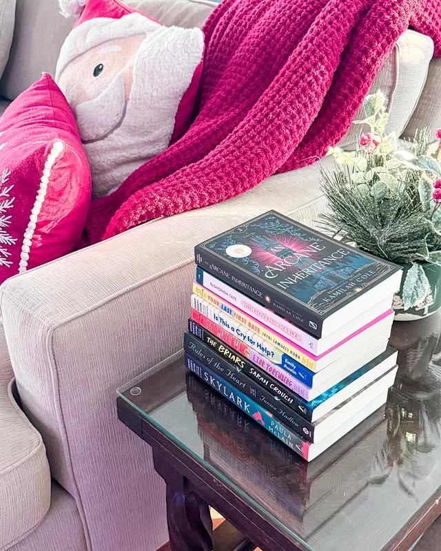 Instagram post by @amy_alwaysreading for HarperCollins. Caption reads: ✨January 2026 
 
Many thanks to my friends at....