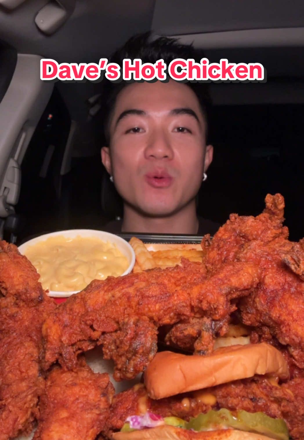 TikTok post by @dlameats for OLIPOP. Caption reads: David, Quay, and @OLIPOP Holiday Can #fyp #viral....