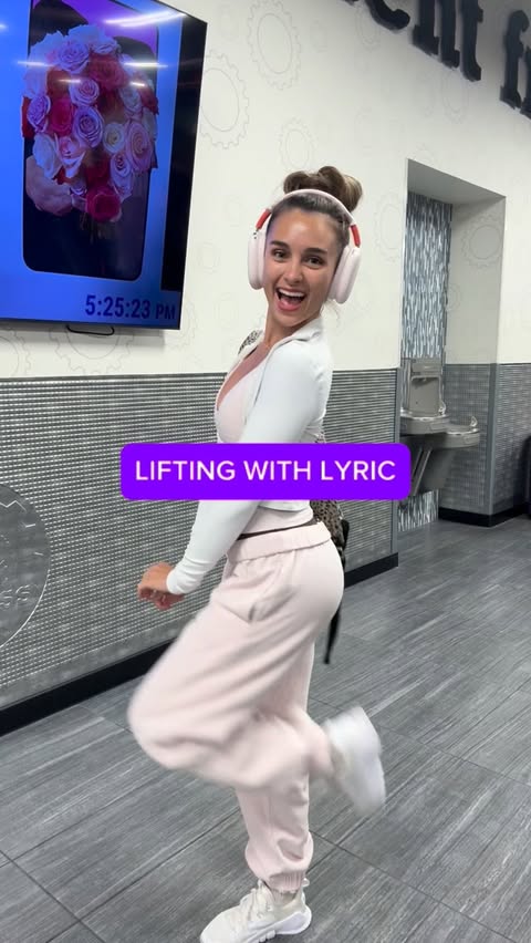 Instagram post by @lyricmedeiros for Planet Fitness. Caption reads: [...] 💖 I love knowing I can walk into Planet....
