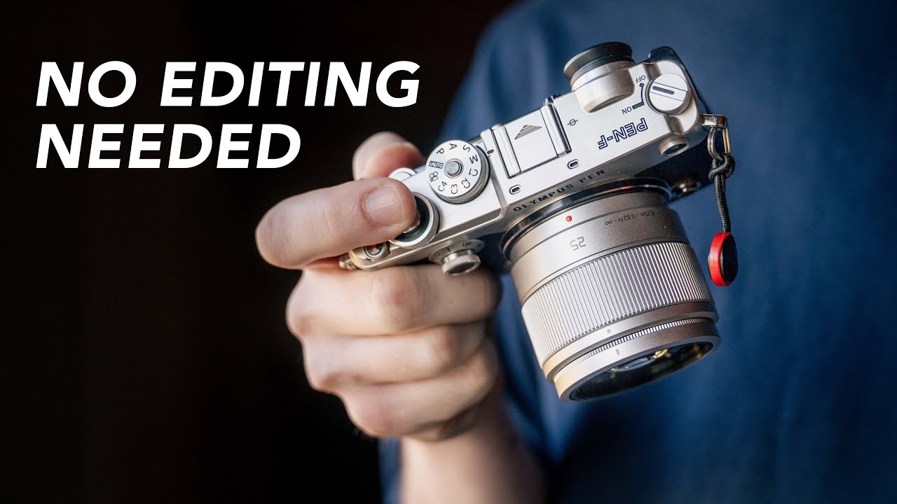 YouTube post by @GeorgeHolden for Moment. Caption reads: This MFT Camera Delivers the Real Kodachrome Film....