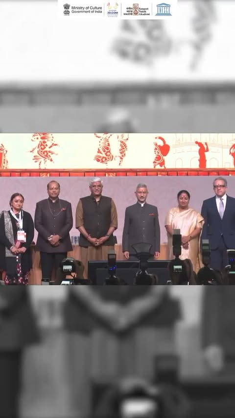 Instagram post by @ministryofculturegoi for UNESCO. Caption reads: Cultural vibes galore at the 20th Session of....