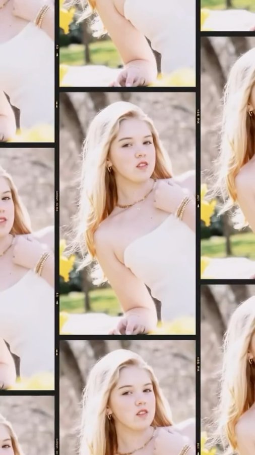 Instagram post by @katiepar_10 for Slide Jewels. Caption reads: Springtime chic has never looked better! 🤍🌷 Step....