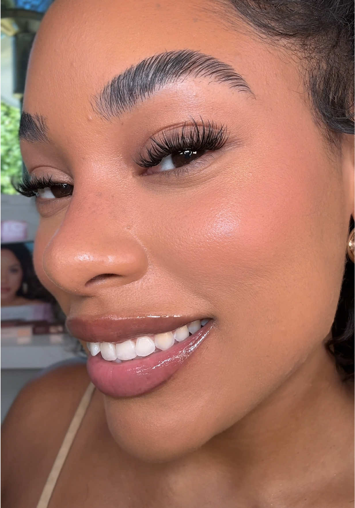 TikTok post by @itsmyrayeraye for COVERGIRL. Caption reads: [...] 🥹 Lately, I’ve been using the new....
