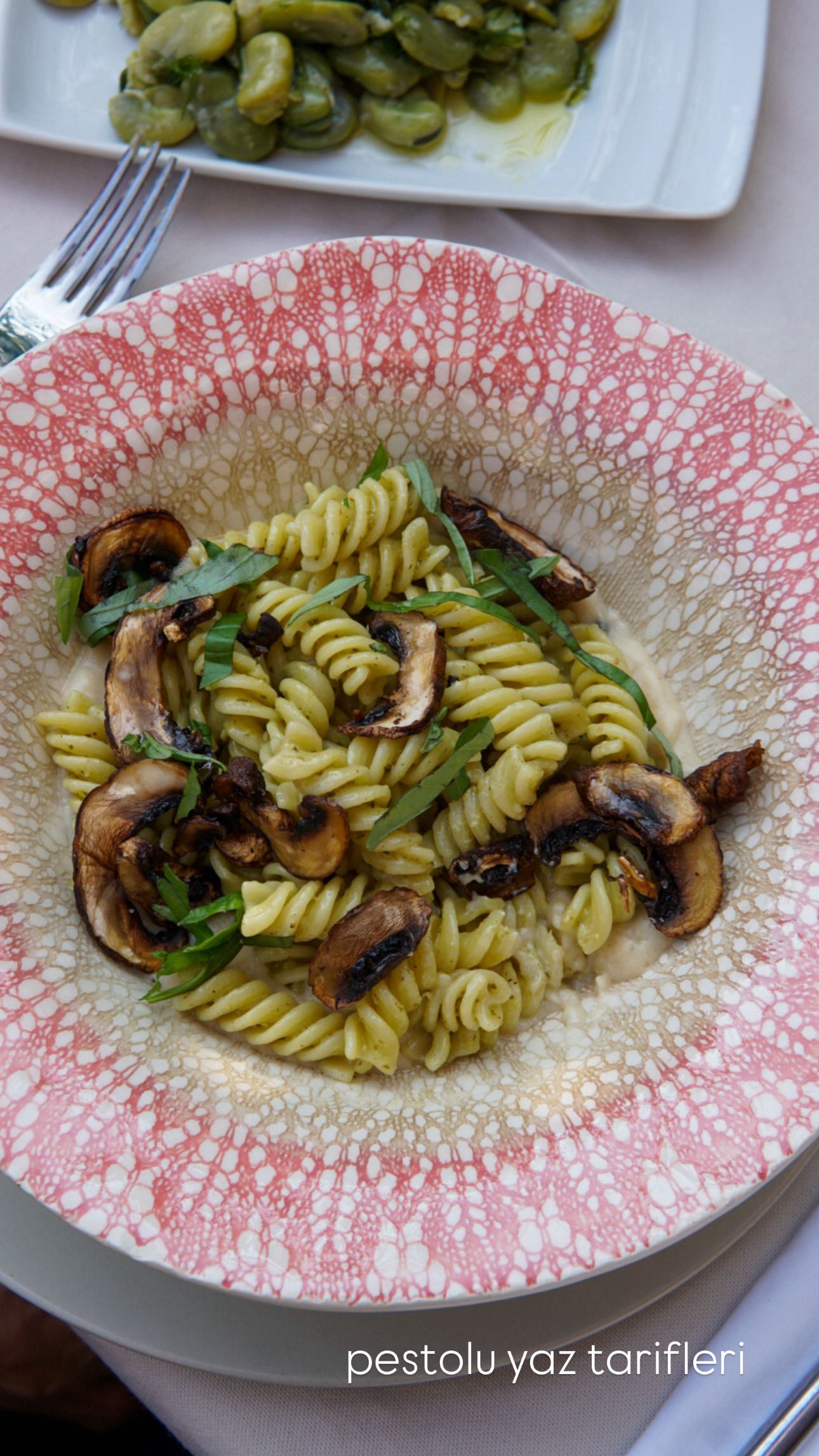 Instagram post by @healthyfoodbreak for Barilla. Caption reads: Pesto Barilla ile Yaz Tarifleri

Havalar ısınmaya....
