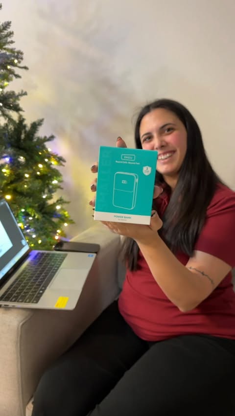 Instagram post by @dygu.ylldrm for INIU Shop. Caption reads: INIU P50 Power Bank is now an essential part of my....