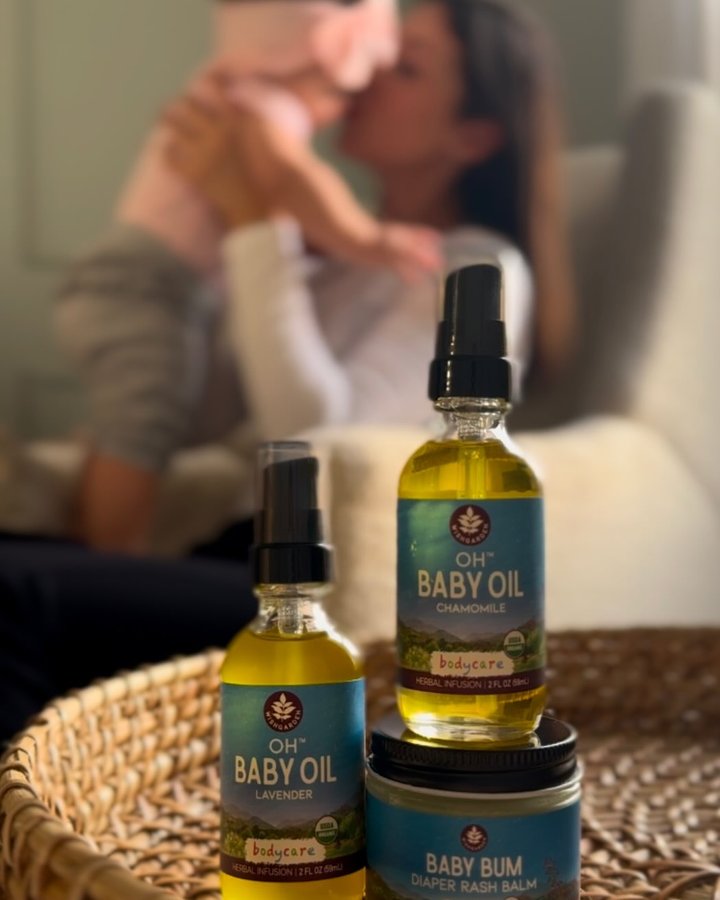 Instagram post by @angela.casaccio for WishGarden Herbs. Caption reads: [...] I can get my hands on for Aniella.....