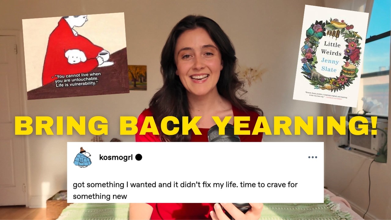 YouTube post by @iamannacorinne for BookoftheMonth. Caption reads: How to Discover What You Want & Actually Ask For....